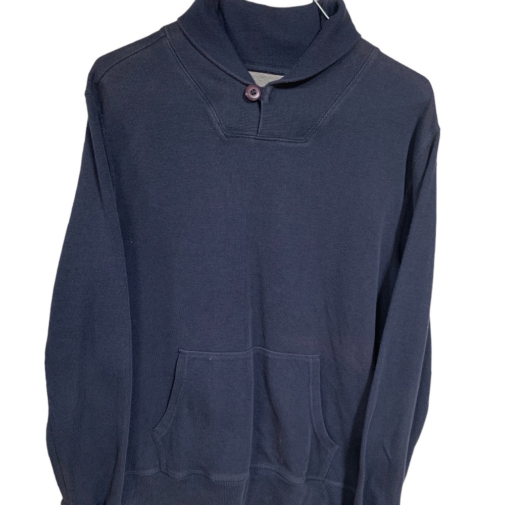 Men's Navy Blue George Pullover Dress Sweater
